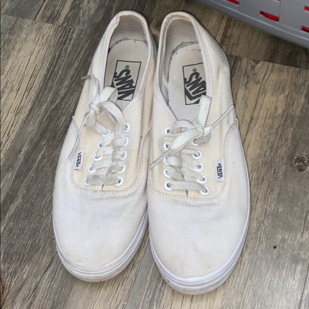 White Van sneakers - Worn twice!